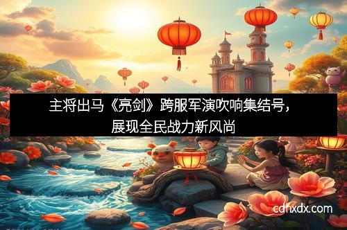 主将出马《亮剑》跨服军演吹响集结号，展现全民战力新风尚